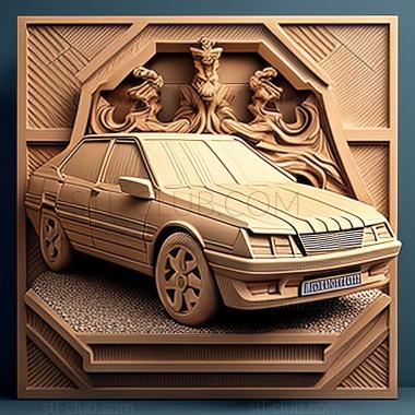 3D модель Peugeot 405 (STL)